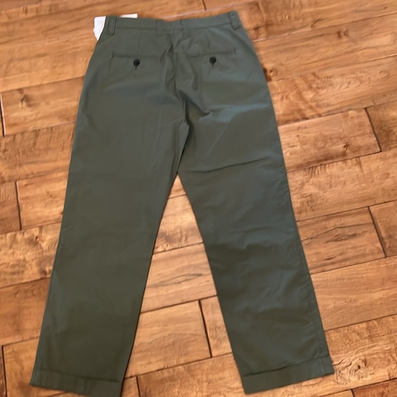 Department Five Olive Cuffed Pants Cropped - Picture 7 of 12